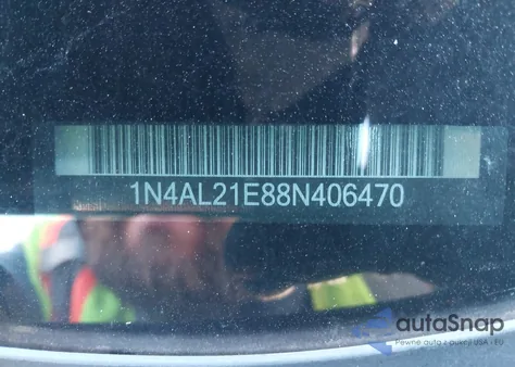 2008 Nissan Altima 2.5 S from USA, damaged, VIN 1N4AL21E88N406470